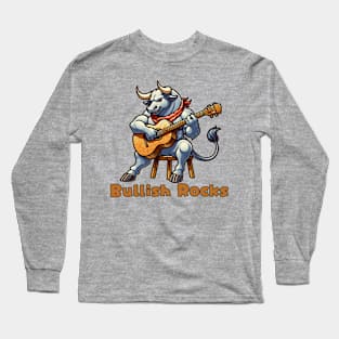 Rock and roll bull Long Sleeve T-Shirt